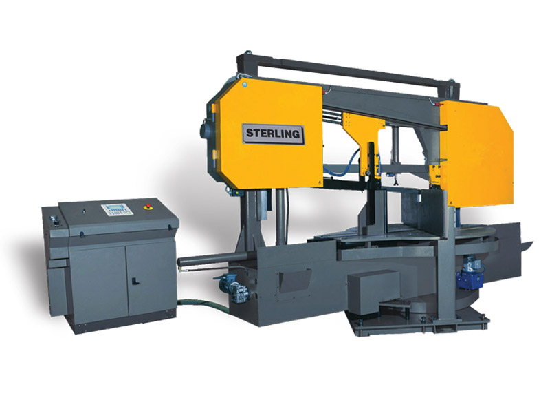 Sterling STC750 DGSA NC Twin Column Double Mitre Semi-Automatic Band Saw